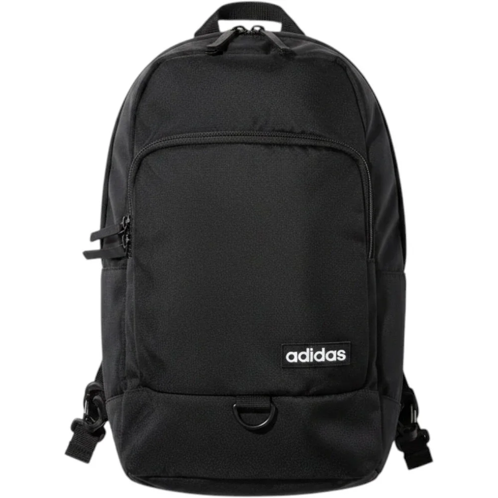 Adidas Sling Backpack Unisex OS Black Convertible Zip Strap Logo Bag